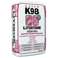Быстротвердеющая клеевая смесь LITOKOL LITOSTONE K98 (ЛИТОКОЛ ЛИТОСТОУН К 98), 25 кг