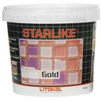Затирочная смесь (добавка) STARLIKE FINISHES  GOLD (СТАРЛАЙК ФИНИШЕС ГОЛД) (золотая), 150г