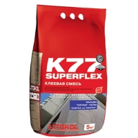 Суперэластичная клеевая смесь LITOKOL SUPERFLEX K77 (ЛИТОКОЛ СУПЕРФЛЕКС К 77), 5 кг