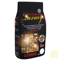 Затирочная смесь LITOKOL LITOCHROM LUXURY 1-6 (ЛИТОКОЛ ЛИТОХРОМ ЛАКШЕРИ 1-6) C.480 (ваниль), 2 кг