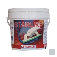 LITOCHROM STARLIKE затирочная смесь (ЛИТОКОЛ ЛИТОХРОМ СТАРЛАЙК) C.560 (Grigio Portland / Серый цемент), 5 кг