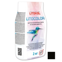 Затирочная смесь LITOKOL LITOCOLOR 1-5 (ЛИТОКОЛ ЛИТОКОЛОР 1-5) L.14 (антрацит), 2 кг