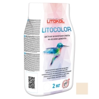 Затирочная смесь LITOKOL LITOCOLOR 1-5 (ЛИТОКОЛ ЛИТОКОЛОР 1-5) L.20 (жасмин), 2 кг