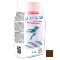 Затирочная смесь LITOKOL LITOCOLOR 1-5 (ЛИТОКОЛ ЛИТОКОЛОР 1-5) L.27 (венге), 2 кг