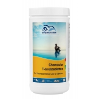 Кемохлор Т медленно растворимые таблетки по 200г CHEMOFORM (КЕМОФОРМ) (90% активного хлора), 1кг