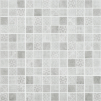 Мозаика VIDREPUR Born Grey (серый, на сетке), м2