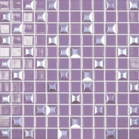 Мозаика VIDREPUR Edna Mix №833 (пурпурный, на сетке), м2