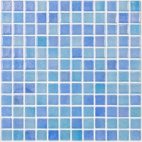 Мозаика VIDREPUR Shell Mix Blue 551/552 (на сетке), м2