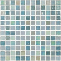 Мозаика VIDREPUR Shell Mix Green 553/554 (на сетке), м2