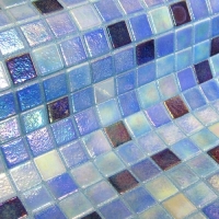 Мозаика стеклянная люминесцентная EZARRI FOSFO MIX Delphinus, м2