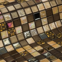 Мозаика стеклянная EZARRI Almonds, м2