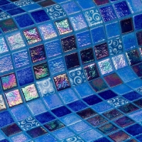 Мозаика стеклянная EZARRI Blueberries, м2