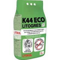 Усиленная беспылевая клеевая смесь LITOKOL LITOGRES K44 (ЛИТОКОЛ ЛИТОГРЕС К44), 5 кг