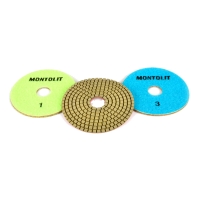 Комплект гибких полировочных дисков MONTOLIT (черепашки), (арт. PDR KIT)