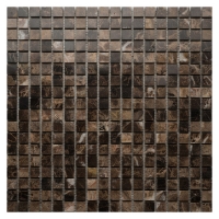 Мозаика из камня ORRO Stone Emperador Dark Pol. (15х15х10мм), шт