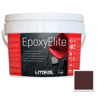 EpoxyElite эпоксидная затирочная смесь (ЛИТОКОЛ ЭпоксиЭлит) E.13 (Темный шоколад ), 1кг