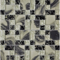 Мозаика из стекла Muare Q-Stones  арт. QG-068-FP/8  (298Х298Х8), м2