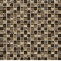 Мозаика из стекла и камня Muare Q-Stones арт. QSG-035-15/8  (305Х305Х8), м2
