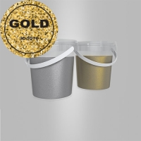 Цветная металлизированная добавка KERATEKS STAR Gold (золото), 75г