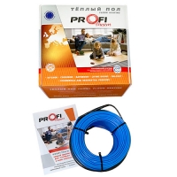 Тонкий греющий кабель PROFI Therm MiniCableD  13.5 (150Вт, 0,7-1,0м2), арт.PF015013